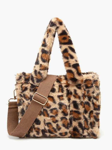 Handtas Fur David jones Beige fur CM7879